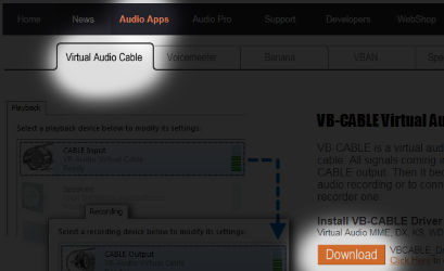 how to download virtual audio cable