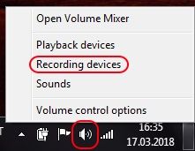 Enable VoiceMeeter Input and Output in Sound settings