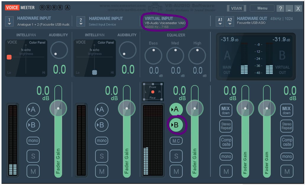 How to Play SoundCloud Through Mic - VoiceMeeter Settings