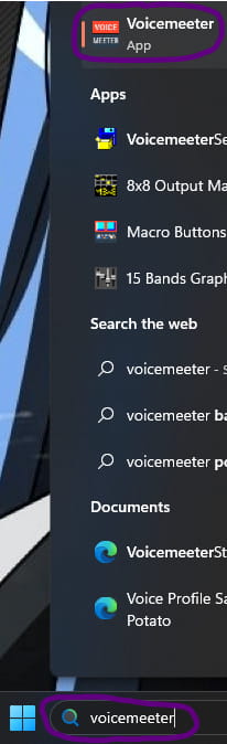 Search - VoiceMeeter