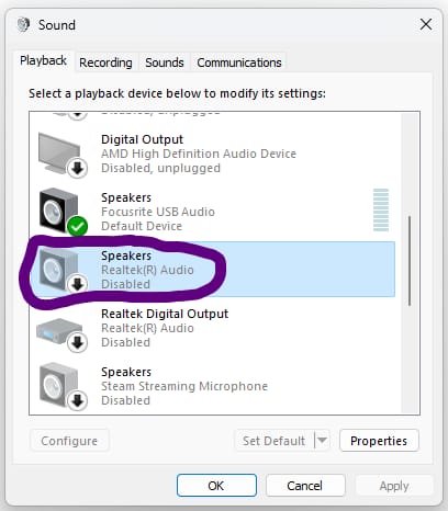 Stereo Mix Step 2 - Motherboard Speaker Revealed